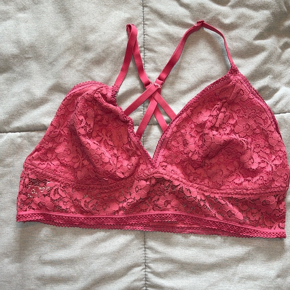 XL Bralette - fun jewel pink